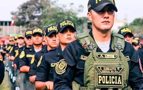 PNP despliega cerca de 400 efectivos a Tacna para reforzar la seguridad en la zona de frontera