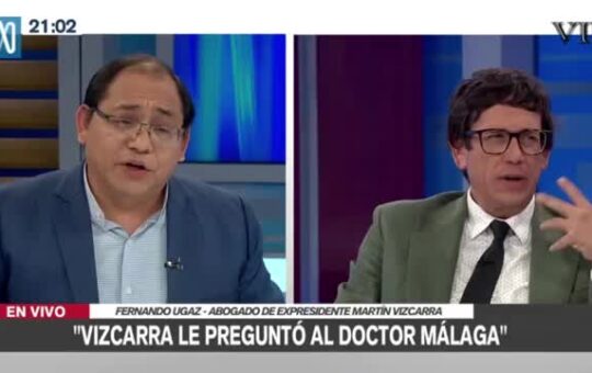 Jaime Chincha y abogado de Vizcarra se dicen de todo tras tensa entrevista | VIDEO