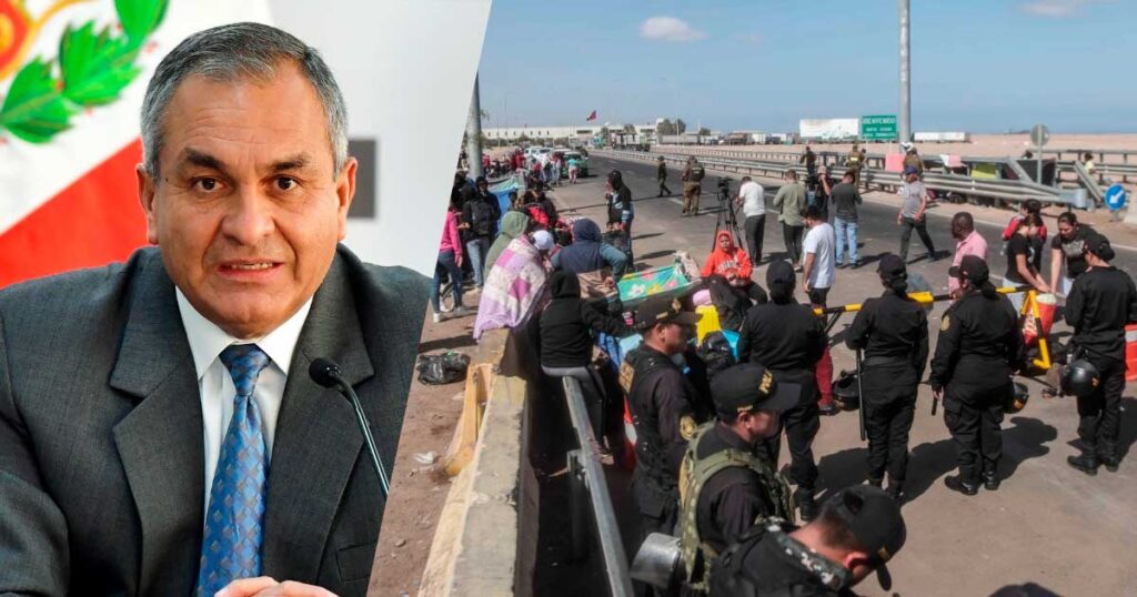 Ministro del Interior anuncia albergue temporal para extranjeros varados en la frontera Perú-Chile