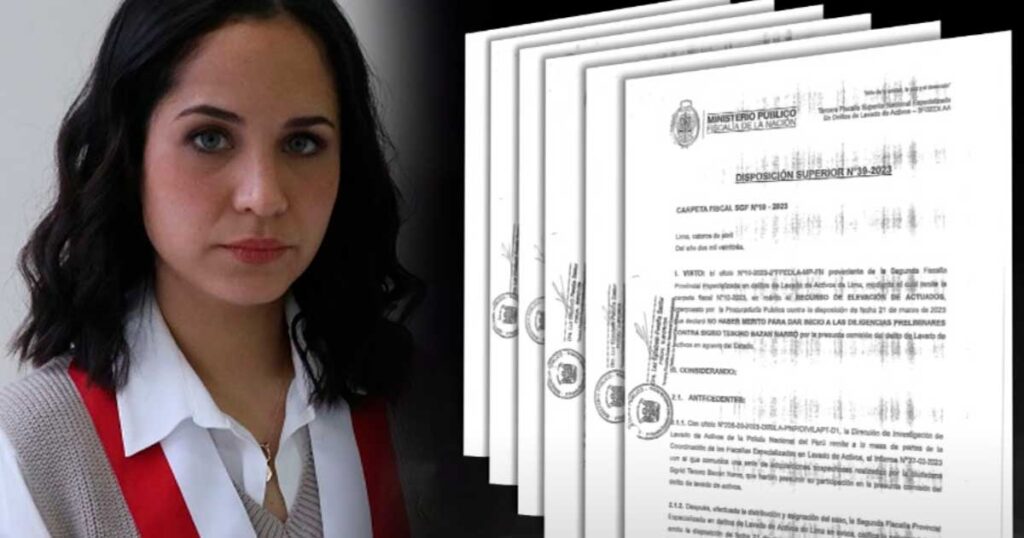 Fiscalía investiga a congresista izquierdista Sigrid Bazán por lavado de activos