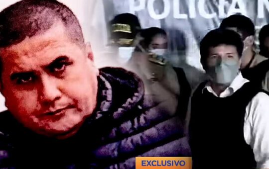 Exjefe de seguridad de Pedro Castillo sigue en actividad pese a orden de captura