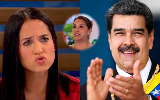 Sigrid Bazán llama dictadura gobierno de Dina Boluarte y democrática al de Nicolás Maduro