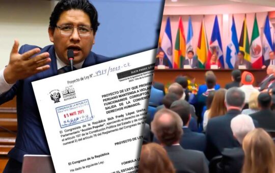 Acción Popular: Proponen salir del “Pacto de San José” y no seguir manteniendo a delincuentes