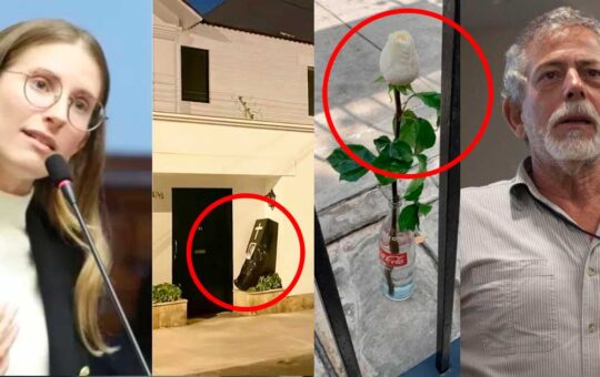 Tudela a Gorriti que protesta por una rosa: “a mi me dejaron ataúdes en la puerta de mi casa”