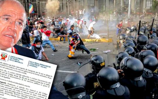 Corte Suprema sentencia que la protesta violenta es un delito 