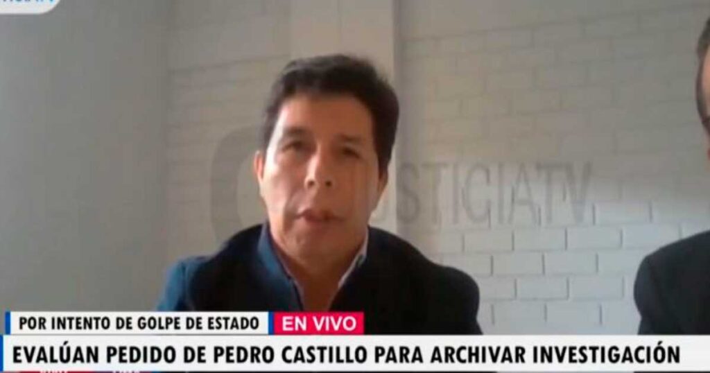 Pedro Castillo: “yo no cometí el delito de rebelión ni de conspiración. Estoy privado injustamente”