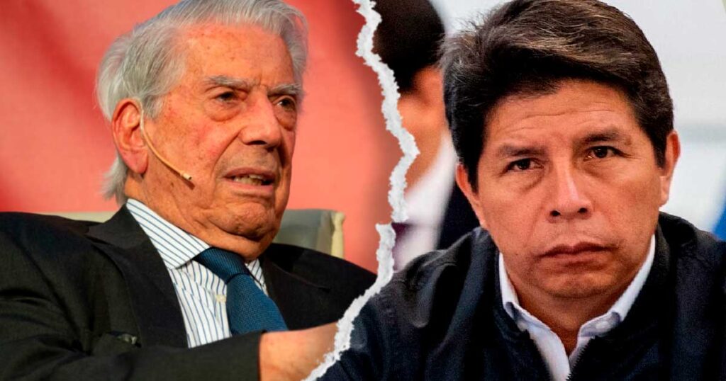 Mario Vargas Llosa: “Pedro Castillo, hoy preso, pretendió destruir la democracia” | VIDEO