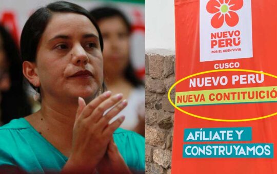 Nuevo Perú no sabe ni escribir la palabra “Constitución”, pero quieren cambiarla