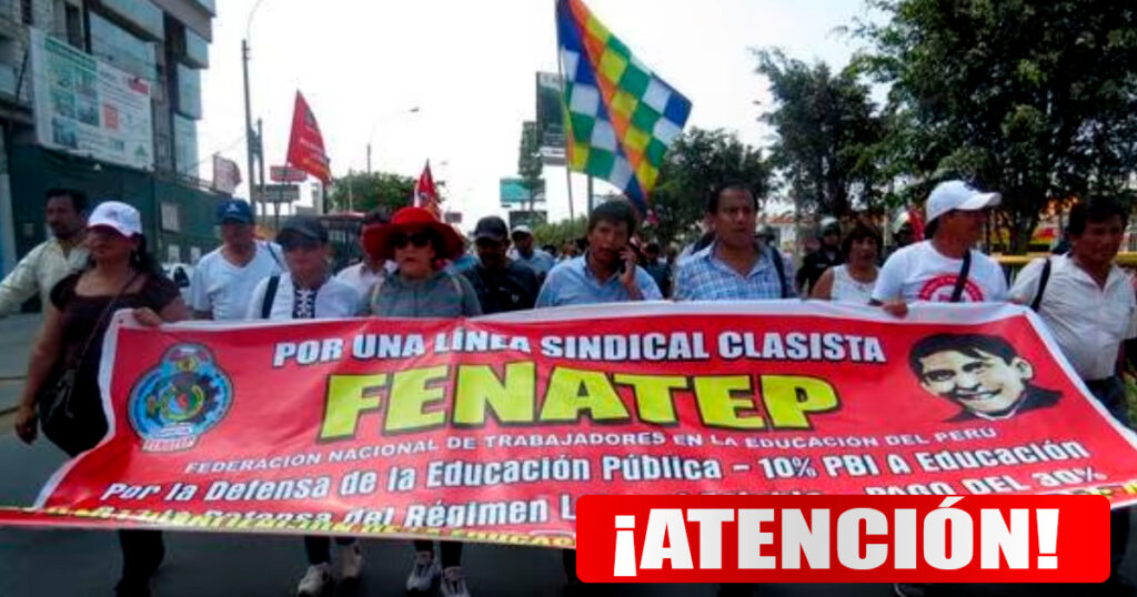 Ministerio de Trabajo declaró nula la inscripción del sindicato Fenate Perú