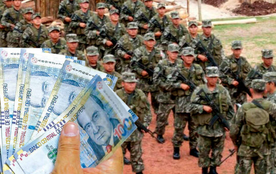 Congreso aprueba PL para que voluntarios al servicio militar reciban sueldo mínimo de S/1025