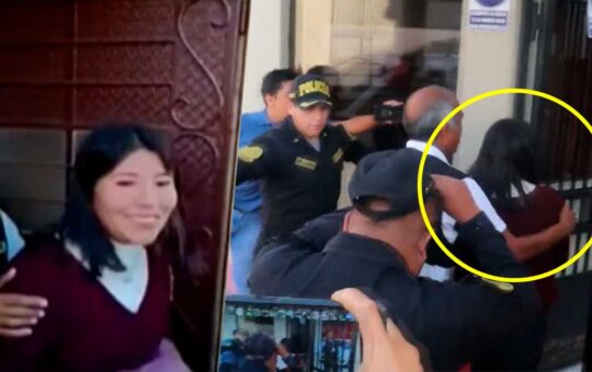 Betssy Chávez fue detenida por la Policía en Tacna tras orden del Poder Judicial | VIDEO