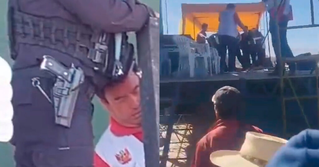Arequipa: Pobladores de Apipa casi linchan al Congresista Edwin Martínez