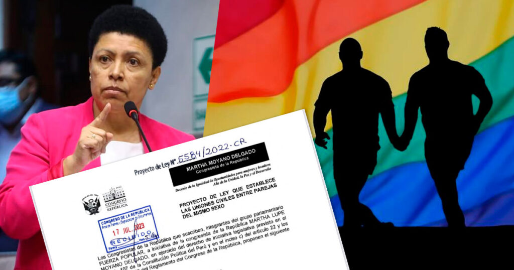 Martha Moyano presentó PL que establece las uniones civiles entre parejas del mismo sexo