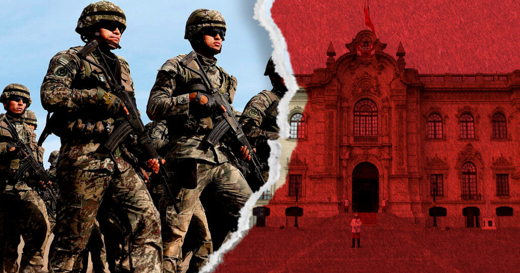 En Perú, el 44% de peruanos apoyaría un gobierno militar si las cosas se ponen difíciles
