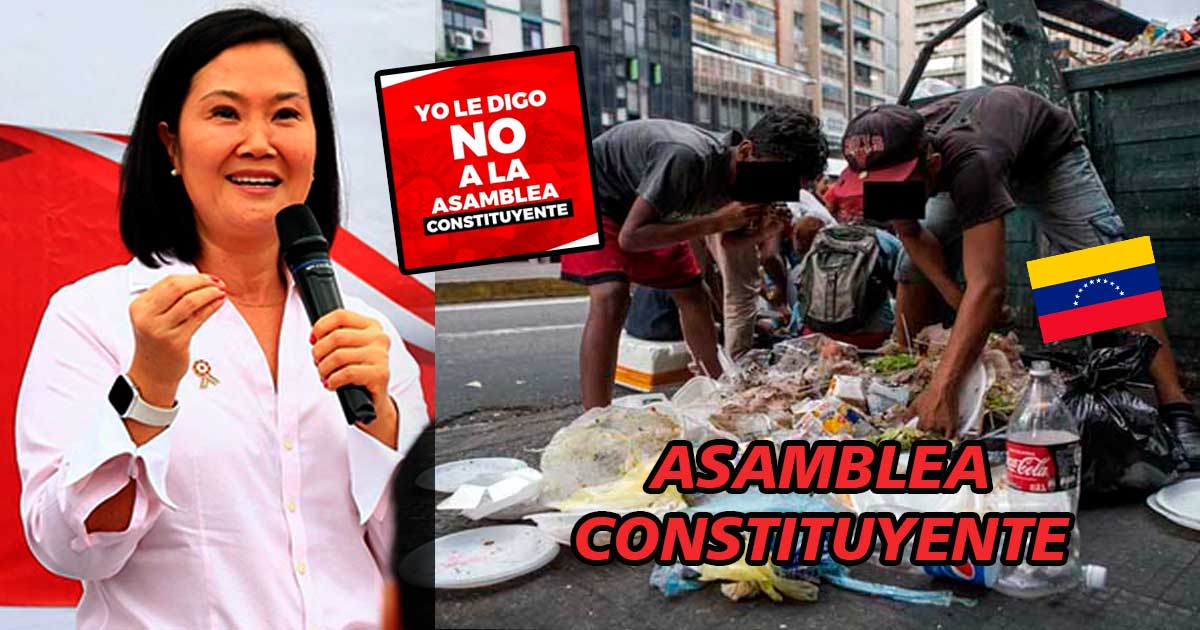 Keiko Fujimori: “Desde Fuerza Popular aseguramos que la asamblea constituyente no pasará”