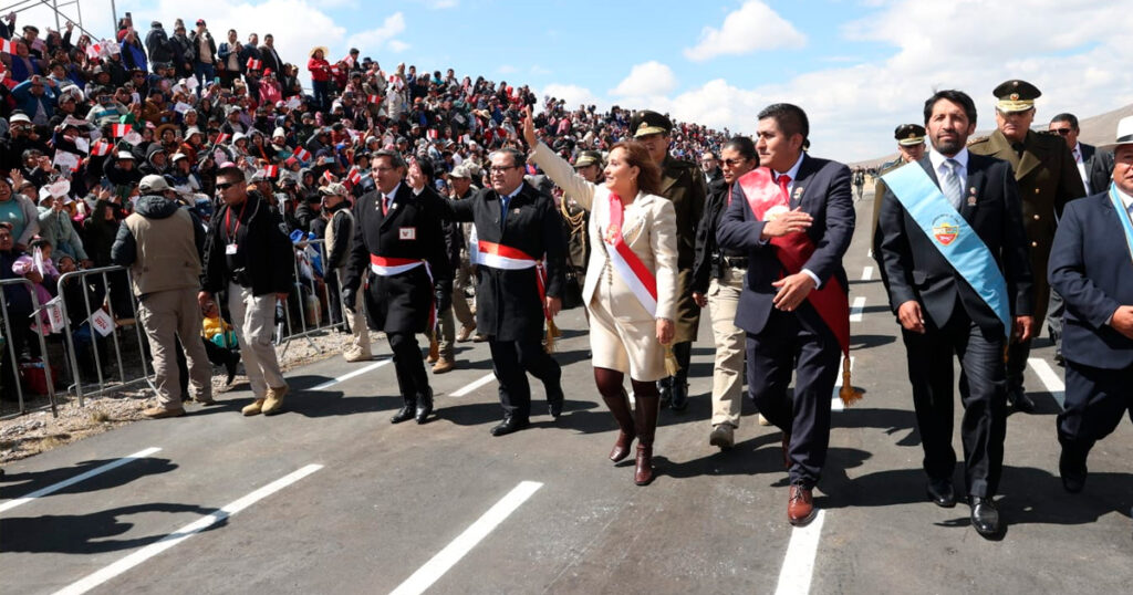 Presidenta Boluarte participó en ceremonia por la Batalla de Junín