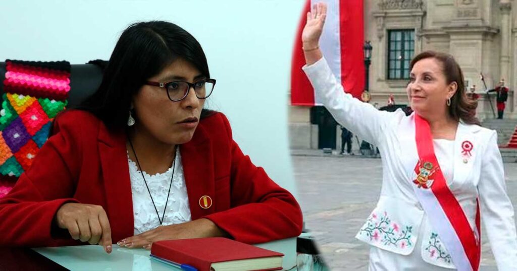 Perú Libre alerta a la fiscalía sobre posible fuga de Dina Boluarte por viaje a Brasil