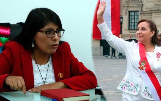 Perú Libre alerta a la fiscalía sobre posible fuga de Dina Boluarte por viaje a Brasil
