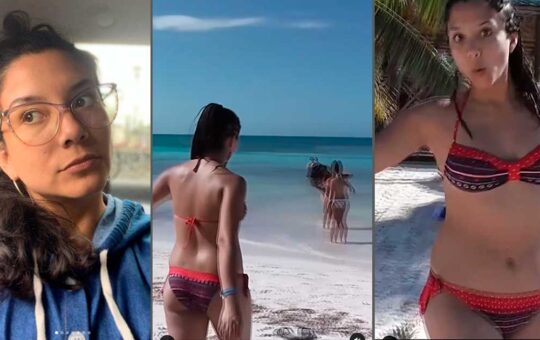 Trolean a Mayra Couto tras lucir en bikini: “ama tu cuerpa, amigue”