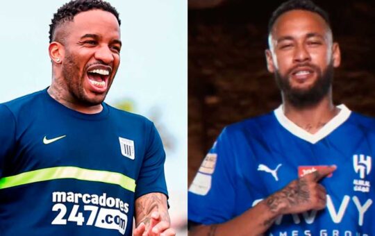 Jefferson Farfán y su sorpresiva reacción tras la presentación de Neymar en Al-Hilal