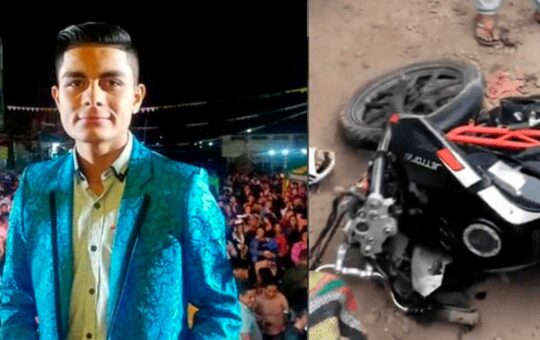Muere el cantante Kevin Pedraza en un accidente de tránsito en Chiclayo