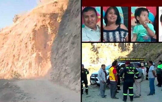 PNP en busca de familia desaparecida durante su viaje a Canta