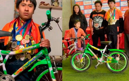 Escolar rifó sus bicicletas para viajar a Polonia y participar en concurso de matemática