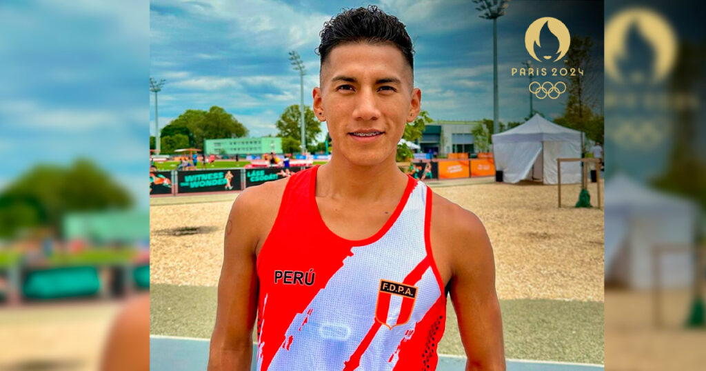 Marchista peruano César Rodríguez clasificó a los Juegos Olímpicos París 2024