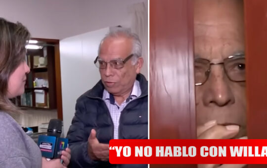 Aníbal Torres echó de su casa a reportera tras identificarse ser de Willax