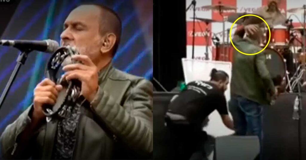 Pocho Prieto, líder de Río, sufre accidente durante presentación en vivo