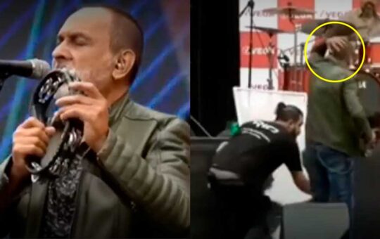 Pocho Prieto, líder de Río, sufre accidente durante presentación en vivo