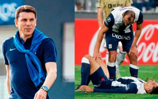 Larriera aterrado por tantos lesionados en Alianza Lima: “No le encuentro explicación”