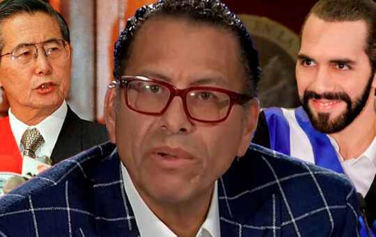 “Fujimori fue Bukele. Fujimori está preso por ser Bukele”