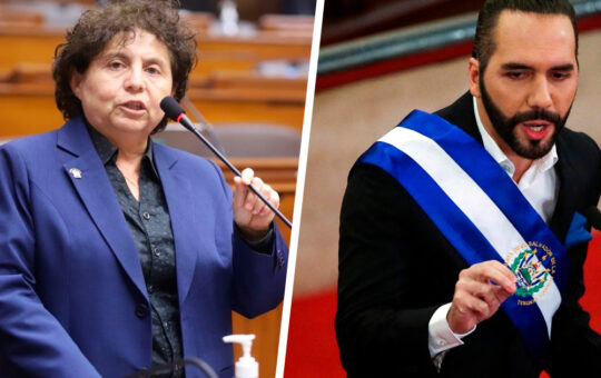 Susel Paredes en contra que se ejecute el plan Bukele en el Perú