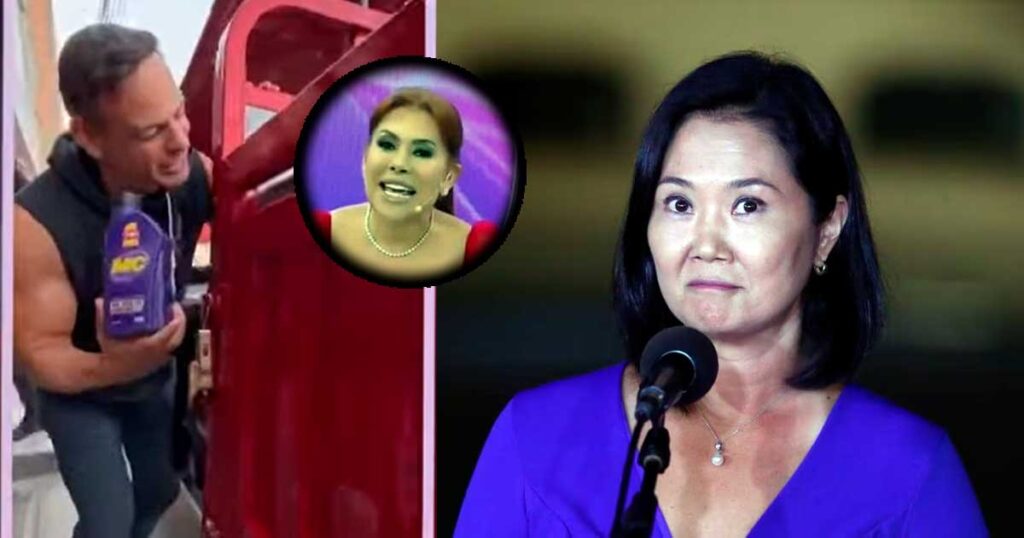 Magaly Medina critica a Mark Vito por burlarse de Keiko Fujimori en un anuncio de camiones