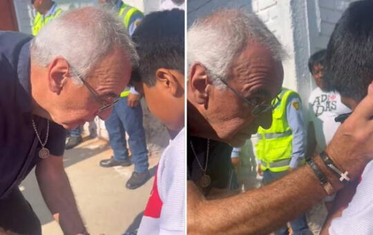 Jorge Fossati y su noble gesto con niño que lloraba desconsolado afuera de los vestuarios