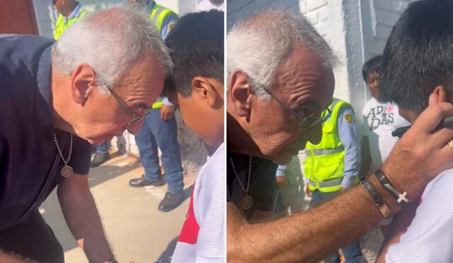 Jorge Fossati y su noble gesto con niño que lloraba desconsolado afuera de los vestuarios