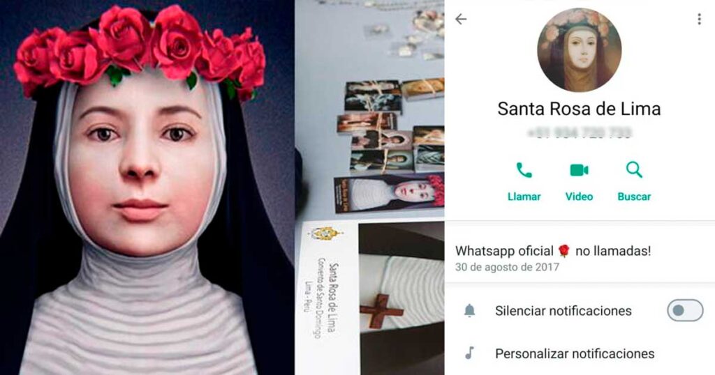 ¿Cómo enviar una carta a Santa Rosa de Lima por WhatsApp?