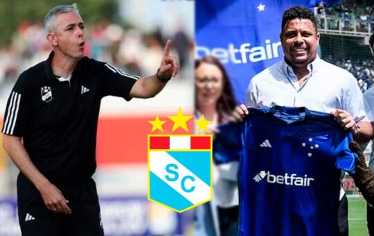 Tiago Nunes dejaría Sporting Cristal para dirigir a Cruzeiro de Ronaldo Nazario