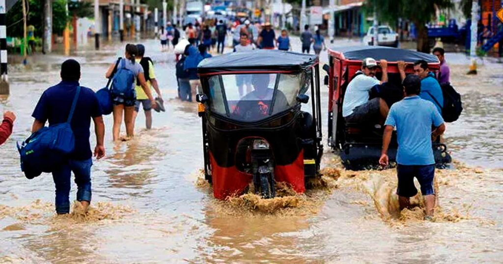 Más de 2 millones de peruanos en riesgo por el fenómeno de El Niño