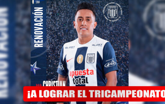 Alianza Lima confirmó continuidad de Cueva para lograr el Tricampeonato