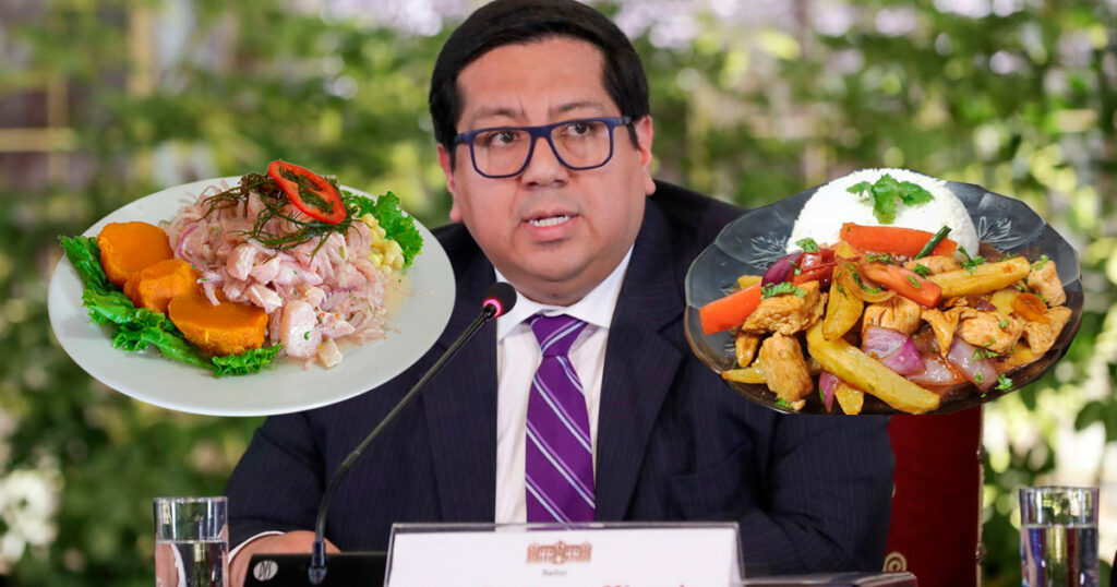 Ministro de Economía pide cambiar el ceviche por un pollo saltado