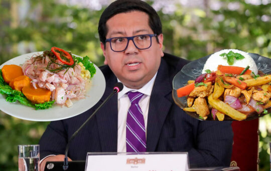 Ministro de Economía pide cambiar el ceviche por un pollo saltado