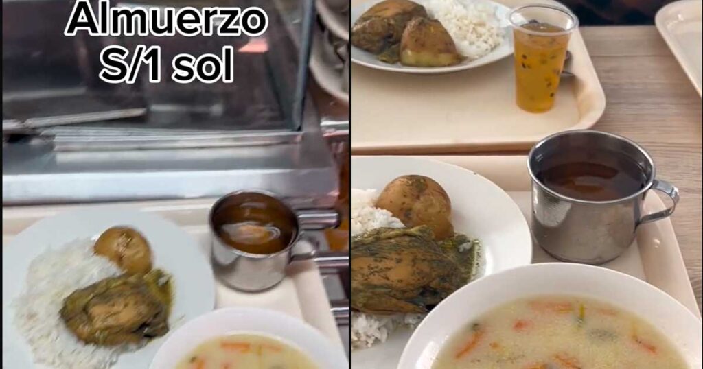 “Nos sirven en plato de loza”