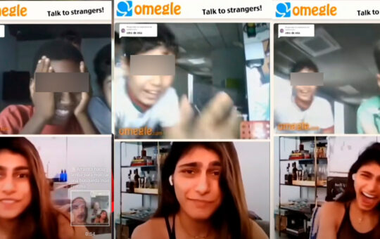 Niños se emocionan tras encontrar a Mia Khalifa en Omegle, “yo a su edad miraba Goku”