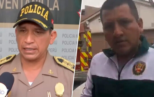 “disculpas al Cuerpo de Bomberos de Perú”