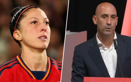 Jennifer Hermoso denuncia a Rubiales ante la Fiscalía por beso no consentido