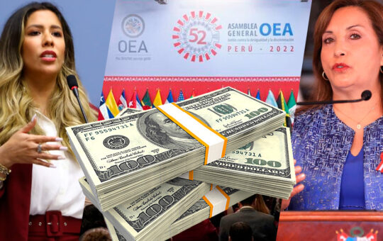 Amuruz solicita a Boluarte suspender cuota de US$ 968,500.00 dólares para la OEA