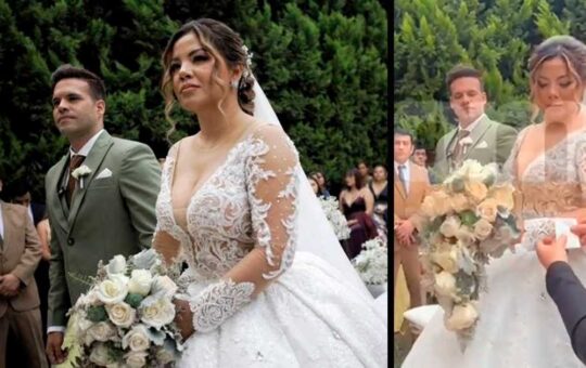 Estrella Torres y Kevin Salas se casaron en una emotiva ceremonia en Pachacamac