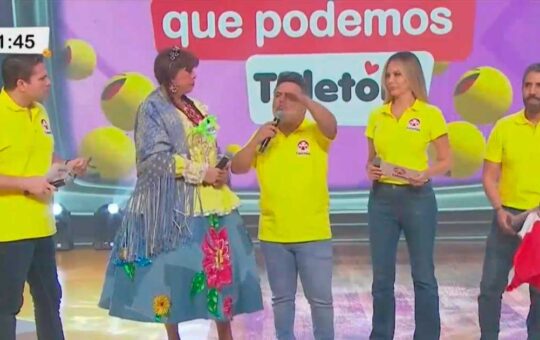 Andrés Hurtado llora e intentó irse de la Teletón 2023 al no llegar a la meta: “No soy feliz”